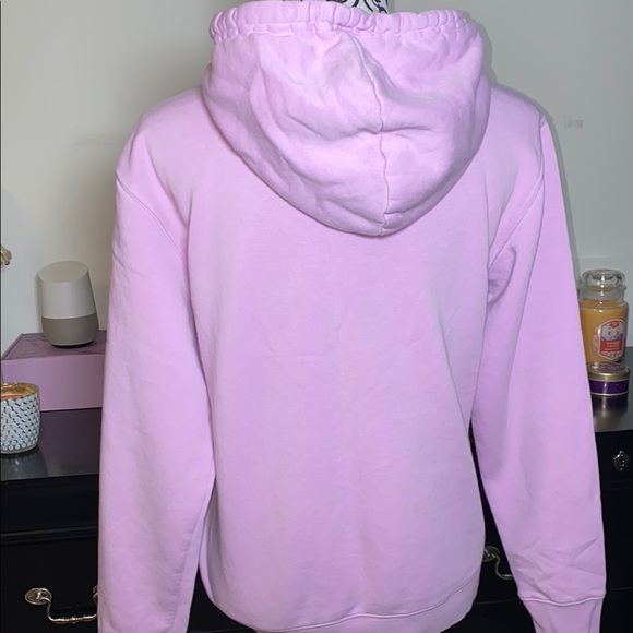Adidas Pink Pullover Hoodie Sweatshirt Size Small - Picture 8 of 10
